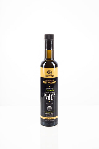 BYRSA Ultra High Polyphenols Organic Olive Oil 500ml (1872mg/pk) 2024 Harvest comimg soon