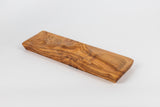 Three Section Olive Wood Serving Dish