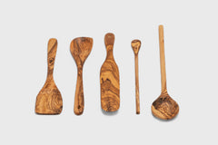 Olive Wood Spoons Set